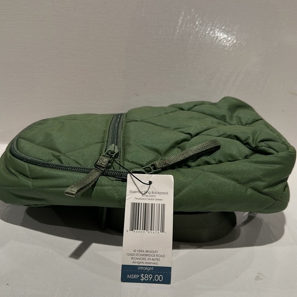 NWT Vera Bradley Essential Sling Crossbady Backpack with Front Pocket. - Picture 9 of 9